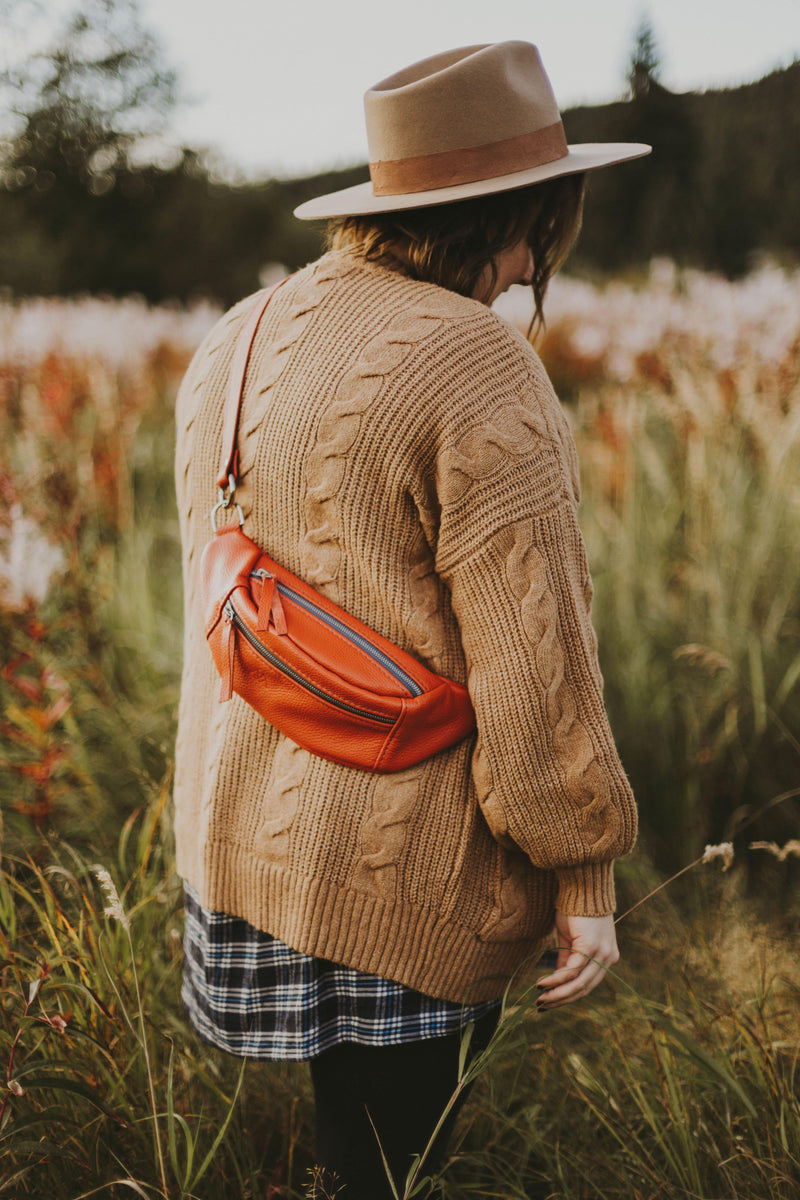 Fanny Pack made with Pendleton wool, Festival Fanny Pack, Cute Fanny Pack, Hip Bag, Leather store Fanny Pack, Convertible bag, Pendleton Wool Bag