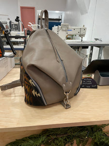 Perseverance Backpack Leather and Pendleton