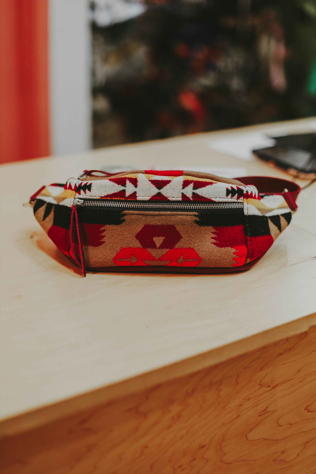 Fanny Pack Pendleton and Leather